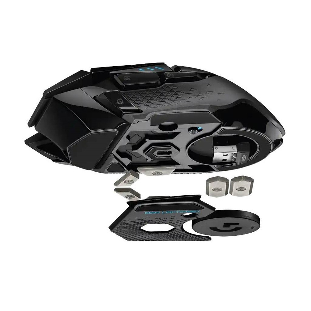Беспроводная игровая мышь Logitech G502 Lightspeed черный (910-005571)