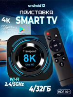 Смарт ТВ Приставка Transpeed 8K618-T 4/32GB