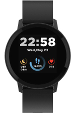 Смарт-часы Canyon Lollypop 42.5мм, 1.3", черный / черный [cns-sw63bb]