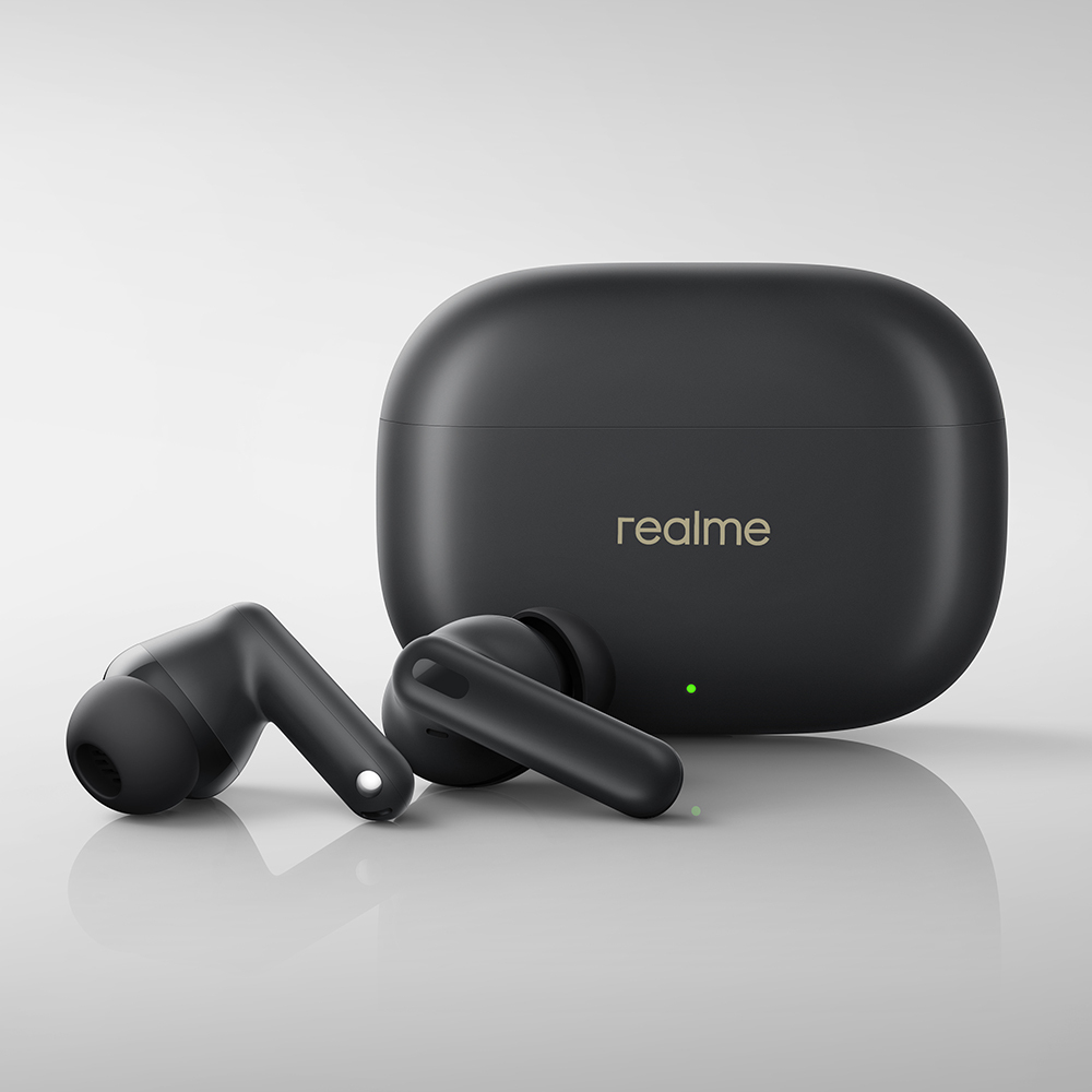 Беспроводные наушники Realme Buds T300 чёрные
