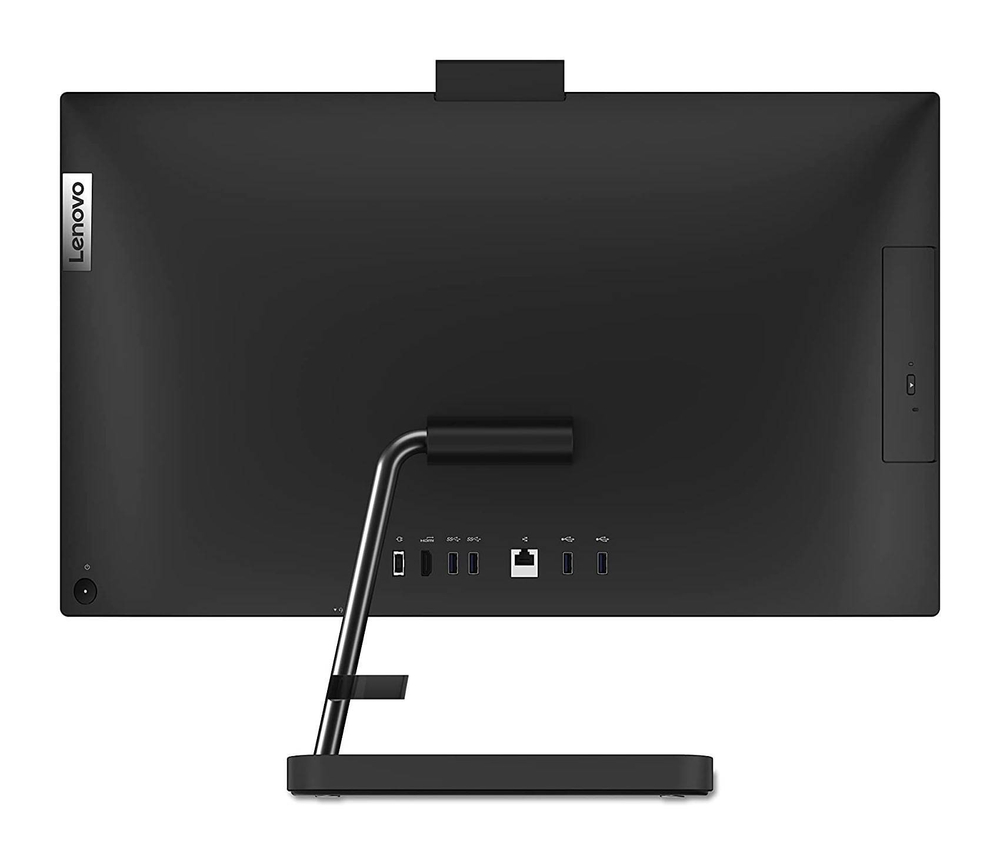 Моноблок Lenovo IdeaCentre AIO 3 AMD 24&quot;, Ryzen 5 5500U, Full-HD, 16Гб, 512Гб SSD, DVD-RW, черный, английская клавиатура