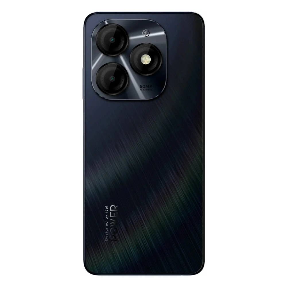 Смартфон Itel P55 128+8 Moonlit Black ITL-P55.128.MOBL