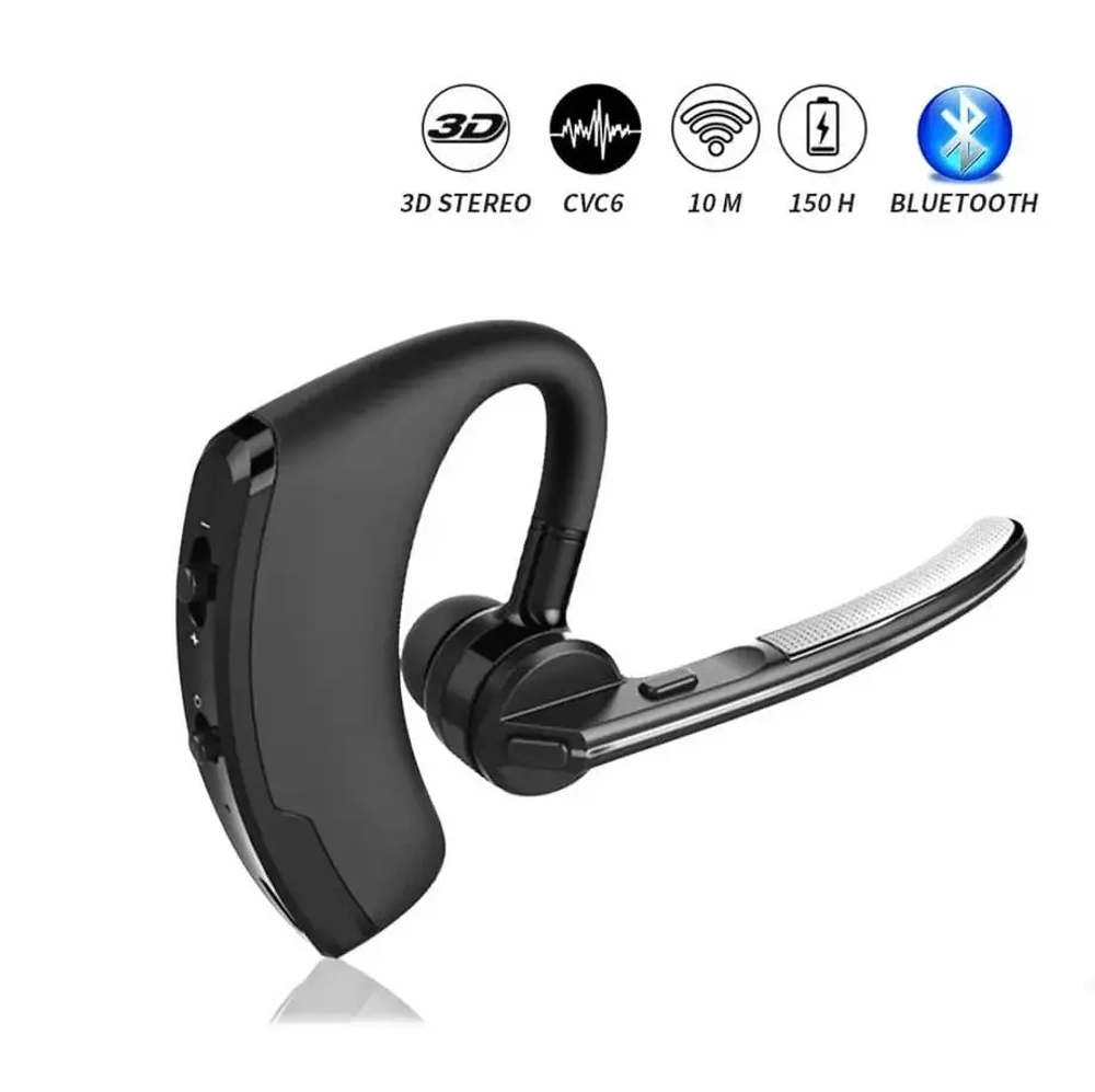 Беспроводная Bluetooth гарнитура Taymlux К6 черная