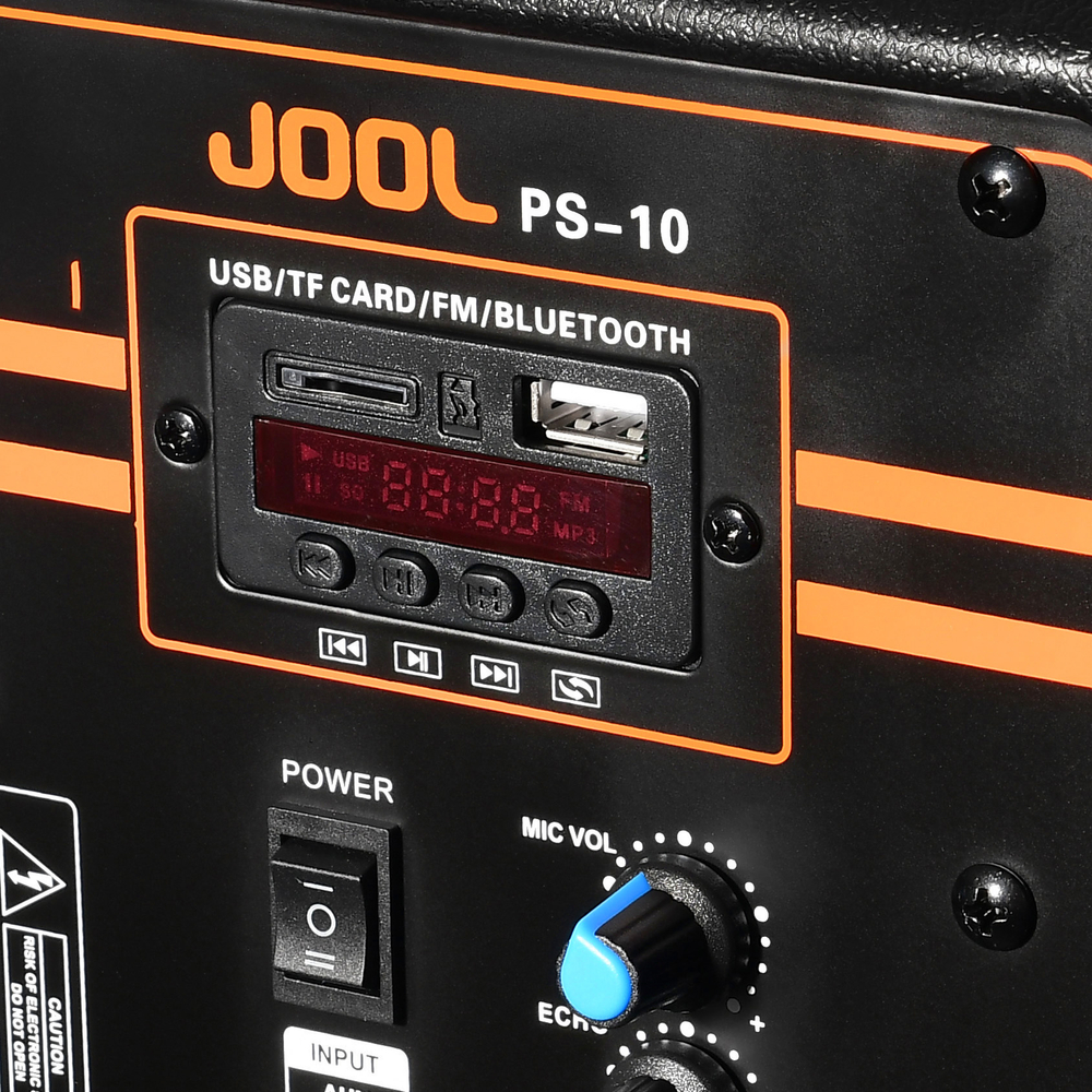 Портативная колонка Jool PS-10 Black (MF02268)