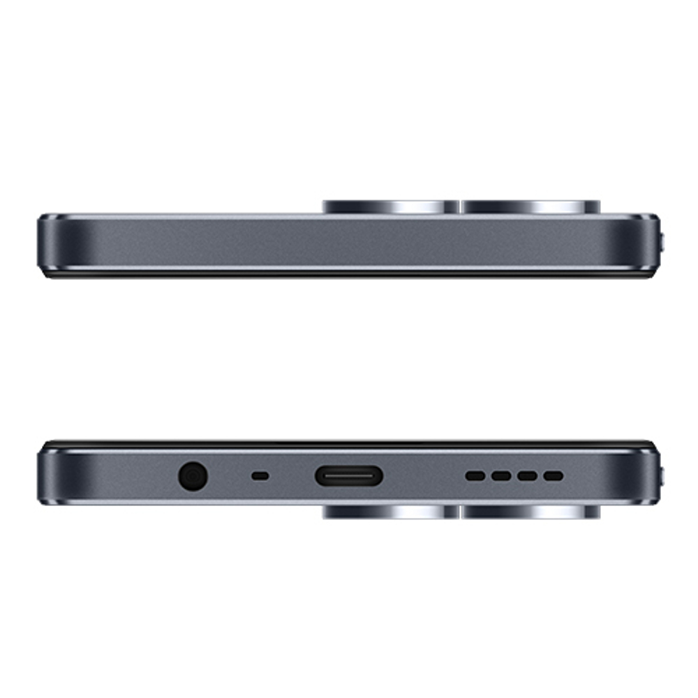 Смартфон realme Note 50 4/128 ГБ RMX3834, Полуночный черный