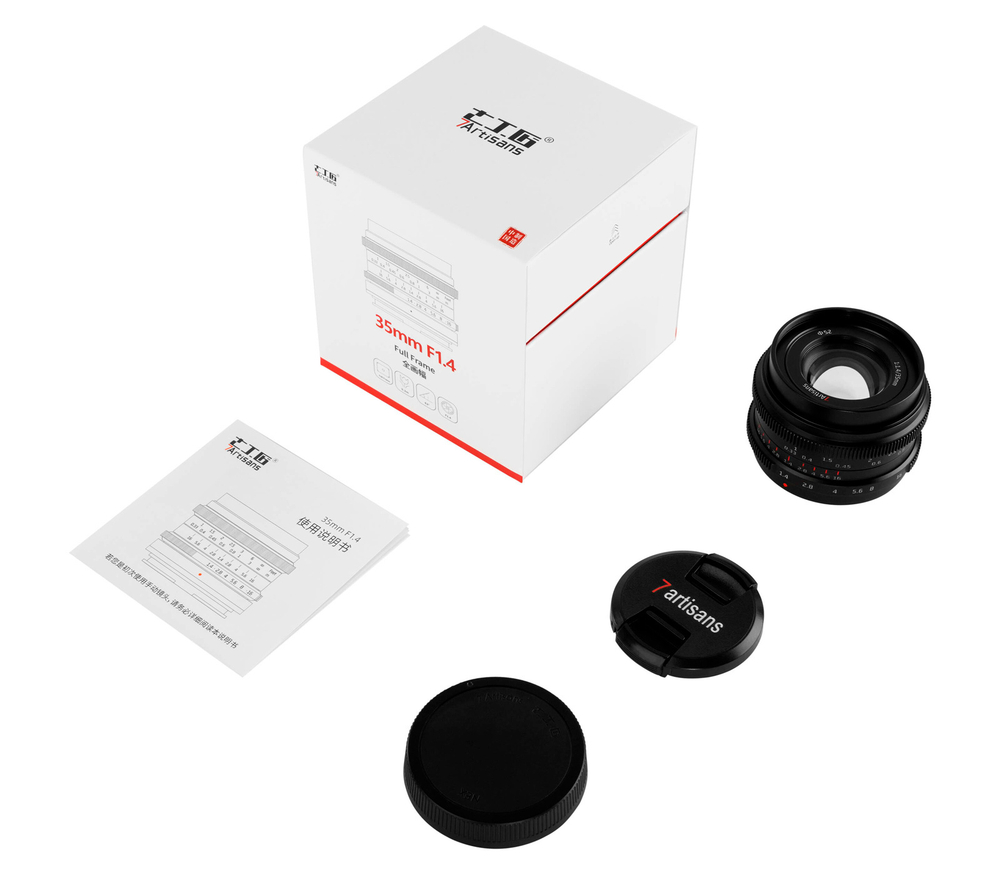 Объектив 7Artisans 35mm f/1.4 Canon RF