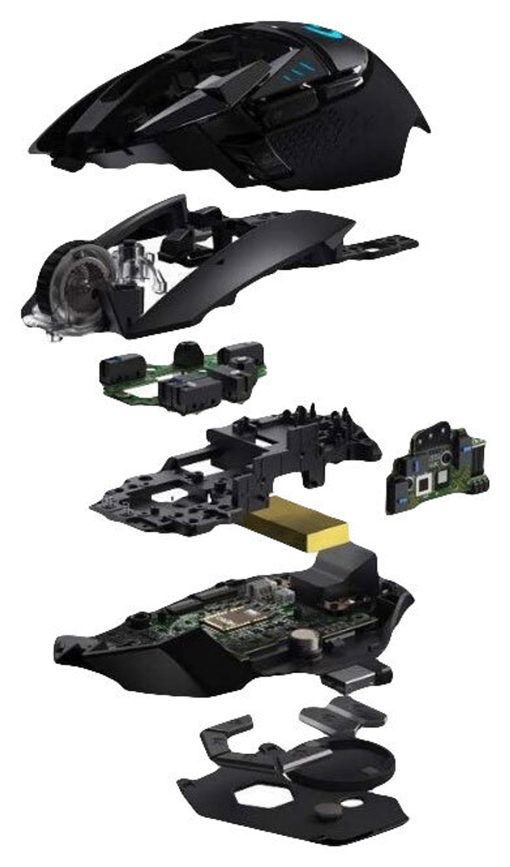 Беспроводная игровая мышь Logitech G502 Lightspeed Black (910-005567)