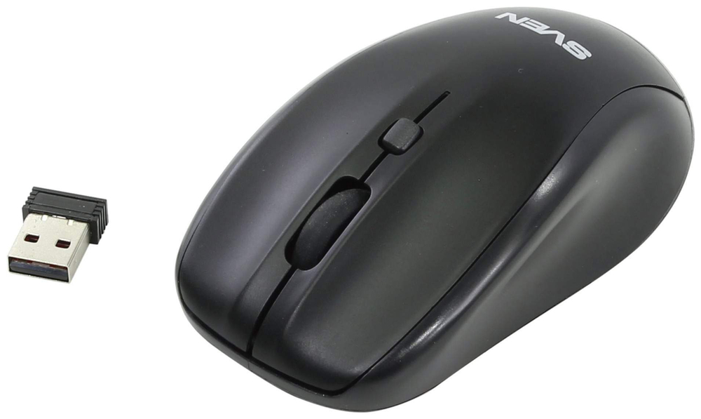 Беспроводная мышь Sven RX-305 Black (SV-03200305W)