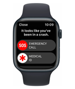 Умные часы  Apple Watch Series 8, 41 мм, M/L, Sport band, Midnight Aluminium (MNU83)