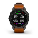 Спортивные титановые наручные часы Garmin Epix Gen 2 010-02582-30