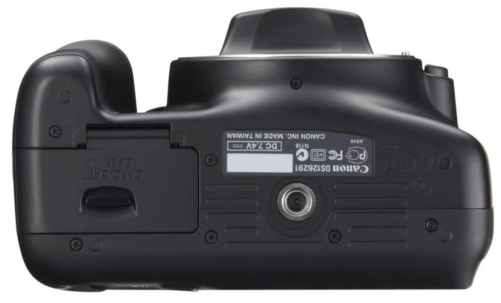 Фотоаппарат зеркальный Canon EOS 1100D Kit 18-55 III черный