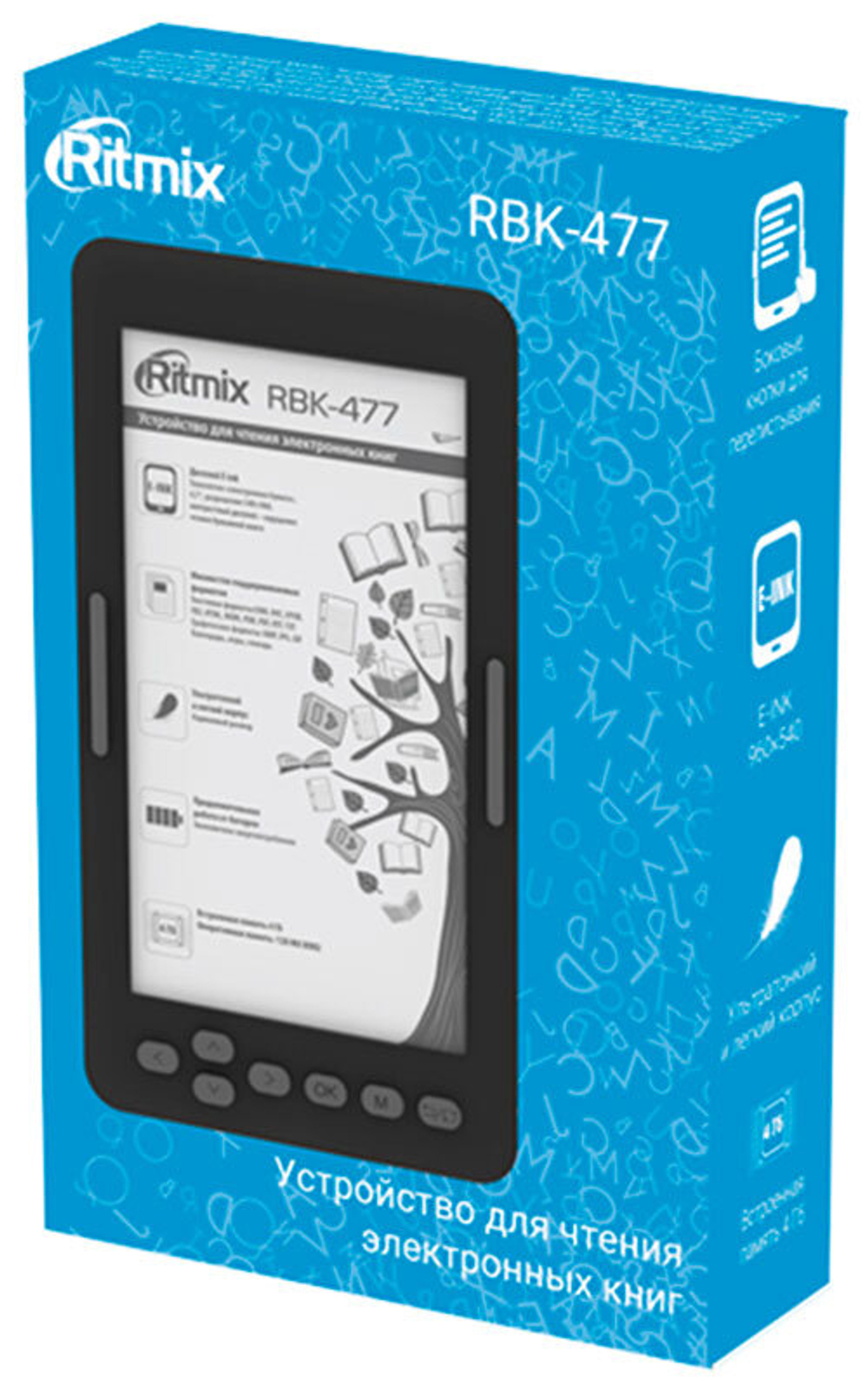 Электронная книга Ritmix RBK-477 Black (RBK-477)