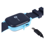 Детские смарт-часы Windigo AM-15, 1.44", 128x128, SIM, 2G, LBS, камера 0.08 Мп, голубые