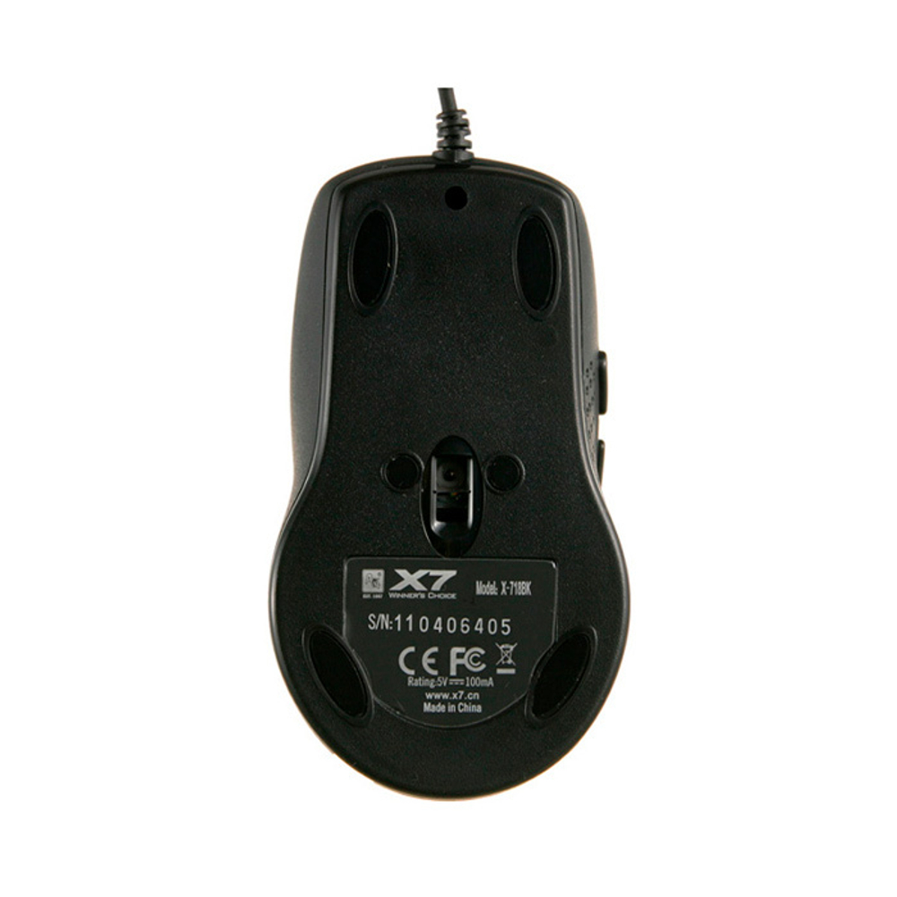 Мышь A4Tech X-718BK Black