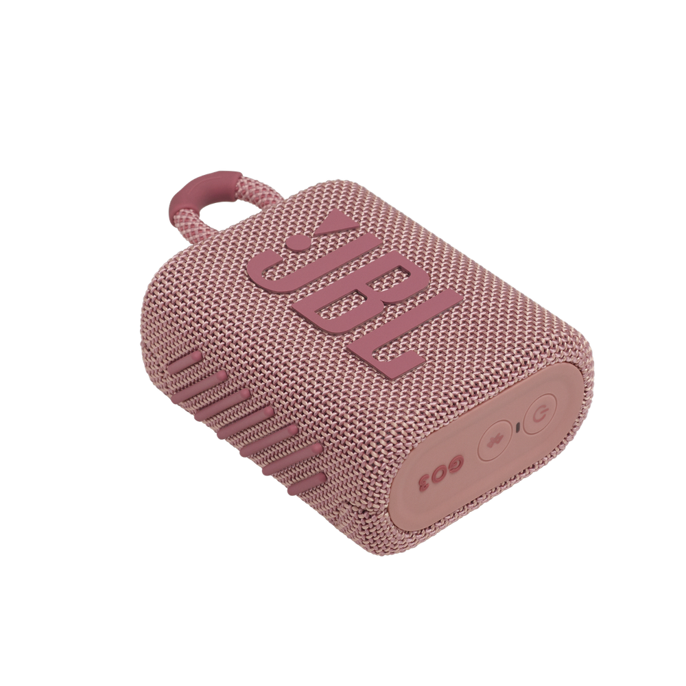 Портативная колонка JBL Go 3 Pink