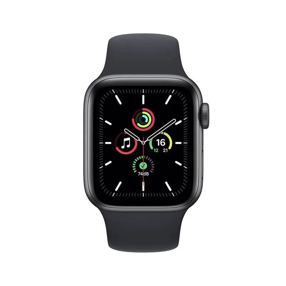 Apple Watch SE GPS 40mm Space Grey Aluminum Case with Midnight Sport Band