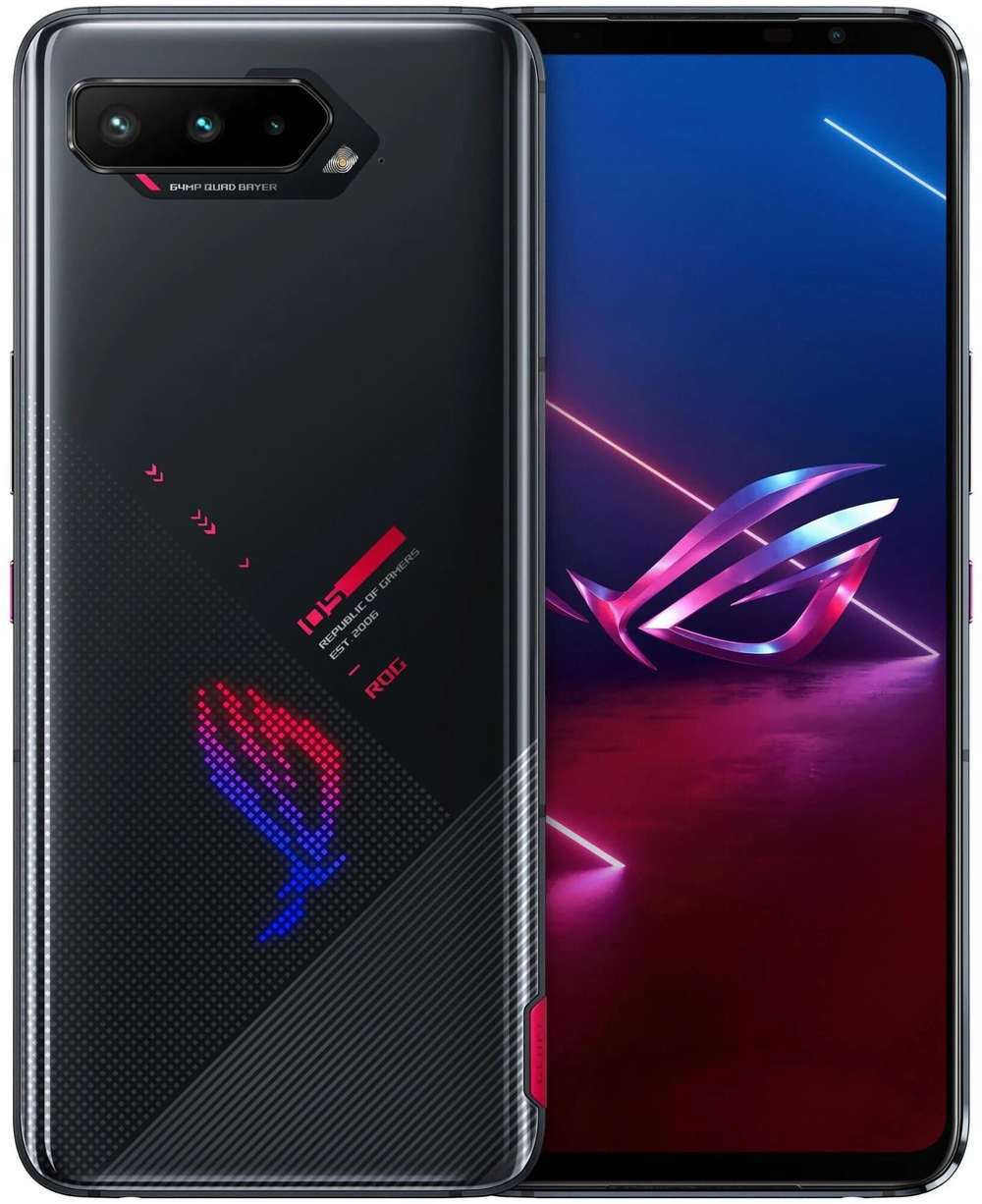 Смартфон ASUS ROG Phone 5S 18/512GB CN 2 Nano SIM черный