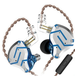 Наушники KZ ZS10 pro Glare blue с микрофоном
