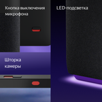 Умная колонка Яндекс Станция Дуо Макс с Алисой с Zigbee Black (YNDX-00055BLK)