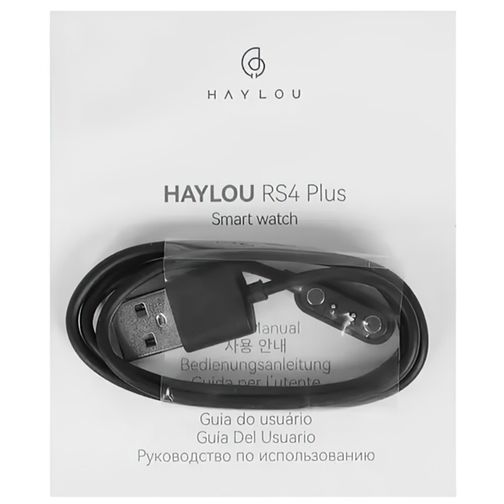 Смарт-часы Haylou RS4 Plus 1.78" AMOLED LS11 серебро