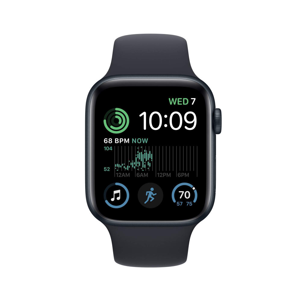 Смарт-часы Apple Watch SE 2 (2022) GPS 44мм Aluminum Case with Sport Band Midnight M/L