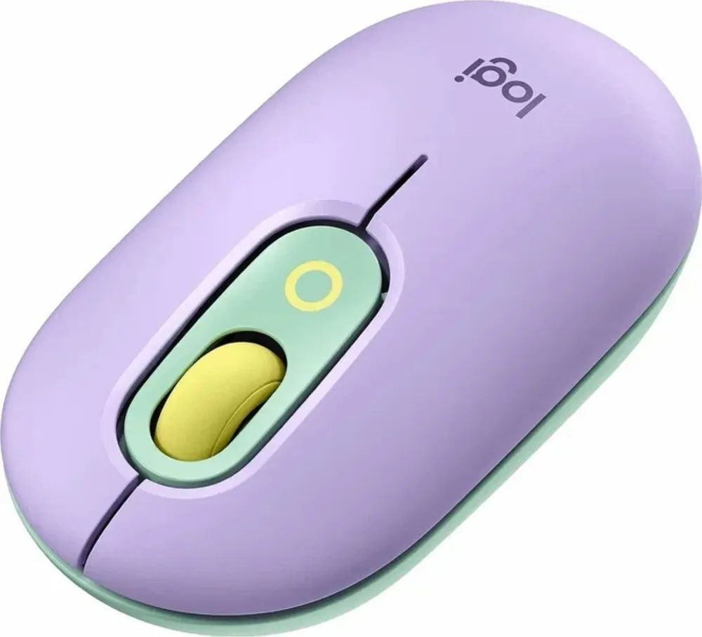 Беспроводная мышь Logitech POP Mouse Violet (910-006547)