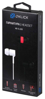 Наушники OKLICK HS-S-220 White