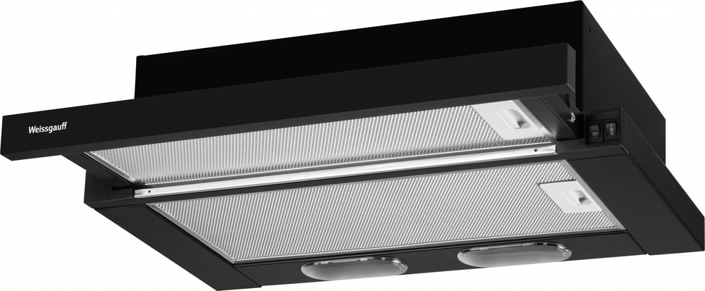 Вытяжка встраиваемая Weissgauff TEL 600 EB Black