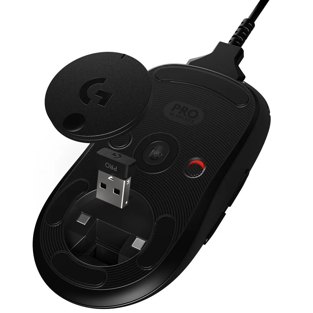 Беспроводная игровая мышь Logitech G Pro Wireless черный