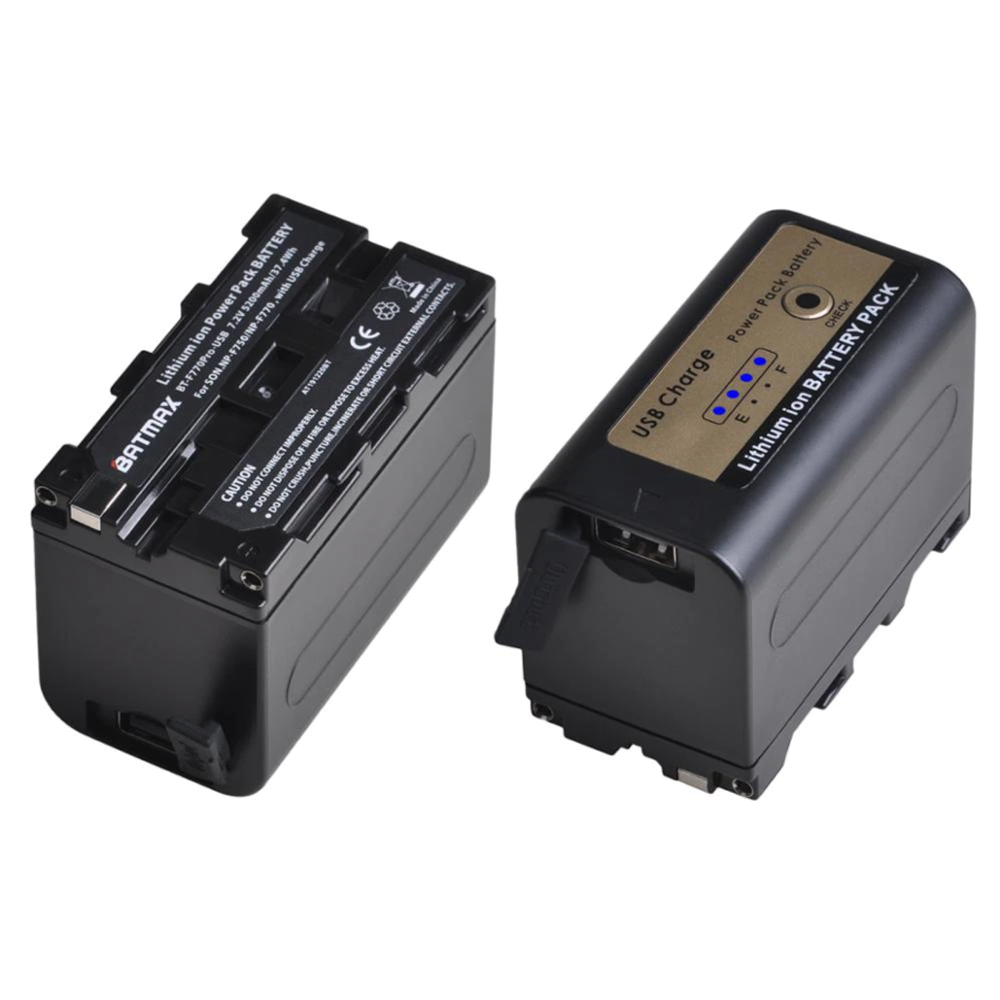 Аккумулятор для видеокамеры BATMAX NP-F750 5200 мА/ч