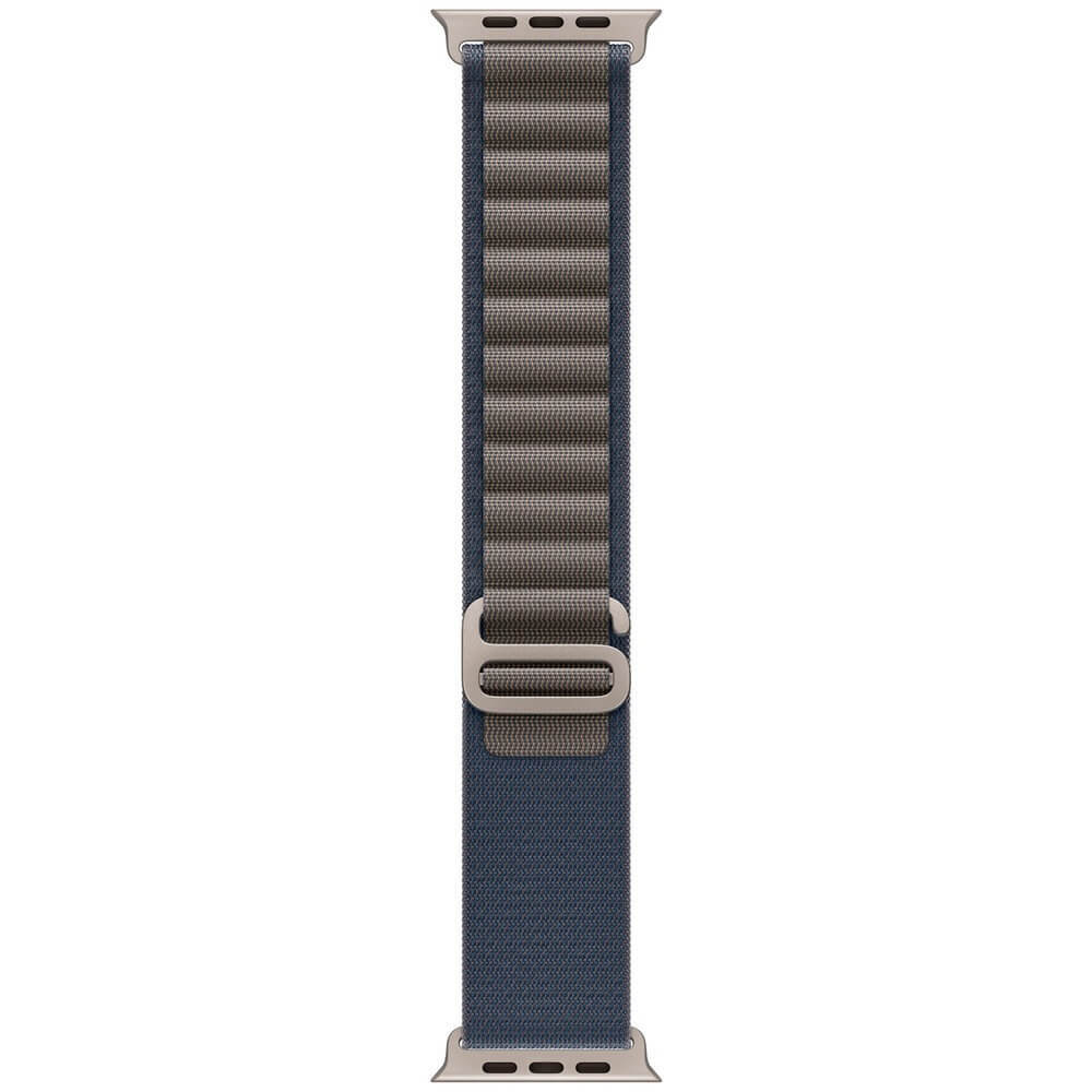 Смарт-часы Apple Watch Ultra 2 49 мм Titanium, M текстильный ремешок синий Alpine