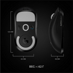 Беспроводная игровая мышь Logitech Pro X Superlight Black (910-005880)