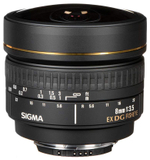 Объектив SIGMA 8mm f/3.5 EX DG Circular Fisheye Canon EF