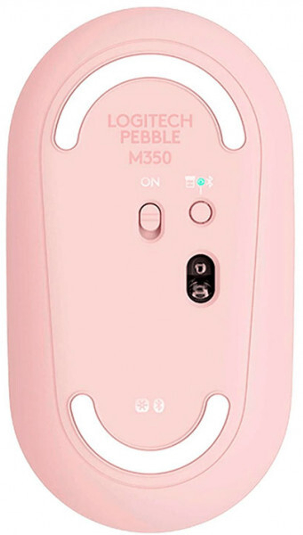 Беспроводная мышь Logitech Pebble M350 розовый (910-005575)