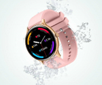 Умные часы Colmi i10 Silicone Strap Gold-Pink