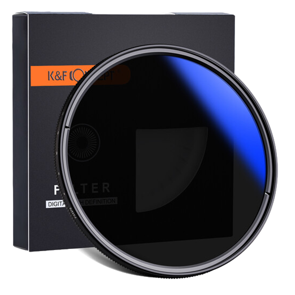 Светофильтр K&F Concept Slim Blue Coated ND2-400 77 мм