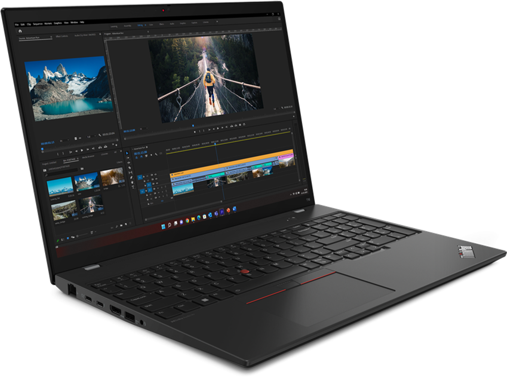 Ноутбук LENOVO ThinkPad T16 Gen 2 черный (21HJS6SN00)