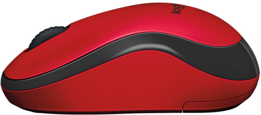 Беспроводная мышь Logitech M220 Silent красный (910-004897)