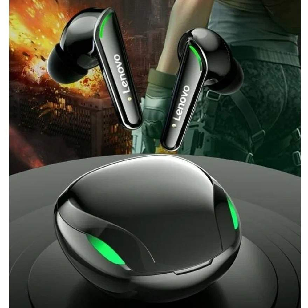 Беспроводные наушники Lenovo XT92 True Wireless Earbuds Black Black (6973037702299)