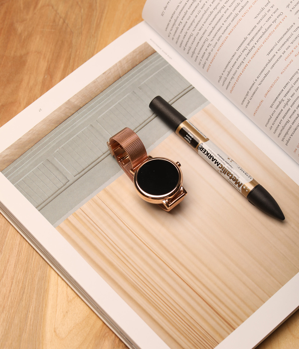 Смарт-часы Smart Watch LW06 золотистый