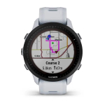 Умные часы GARMIN FORERUNNER 955 Solar белые (010-02638-21)