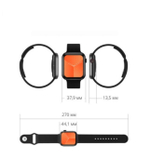 Умные часы Smart Watch M26 plus, 44mm, черный