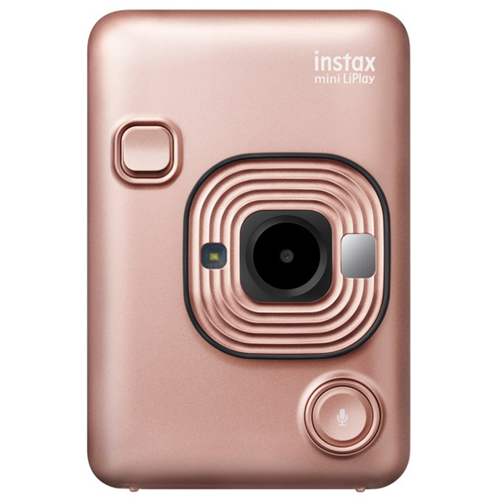 Фотоаппарат моментальной печати Fujifilm Instax Mini Liplay Blush Gold Bundle