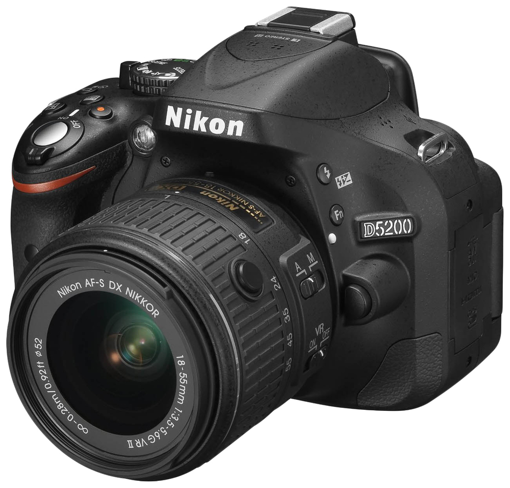 Фотоаппарат зеркальный Nikon D5200 18-55mm II Black