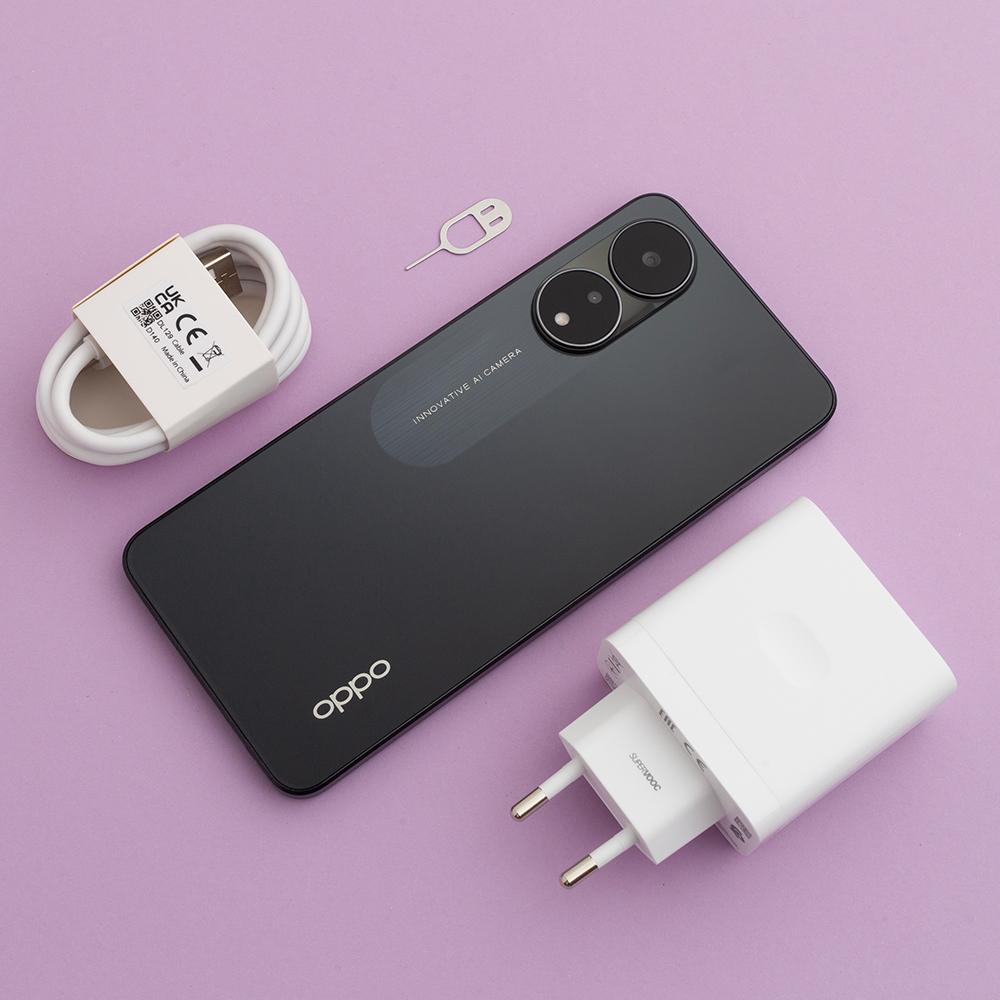 Смартфон OPPO A78 8/256Gb Mist Black