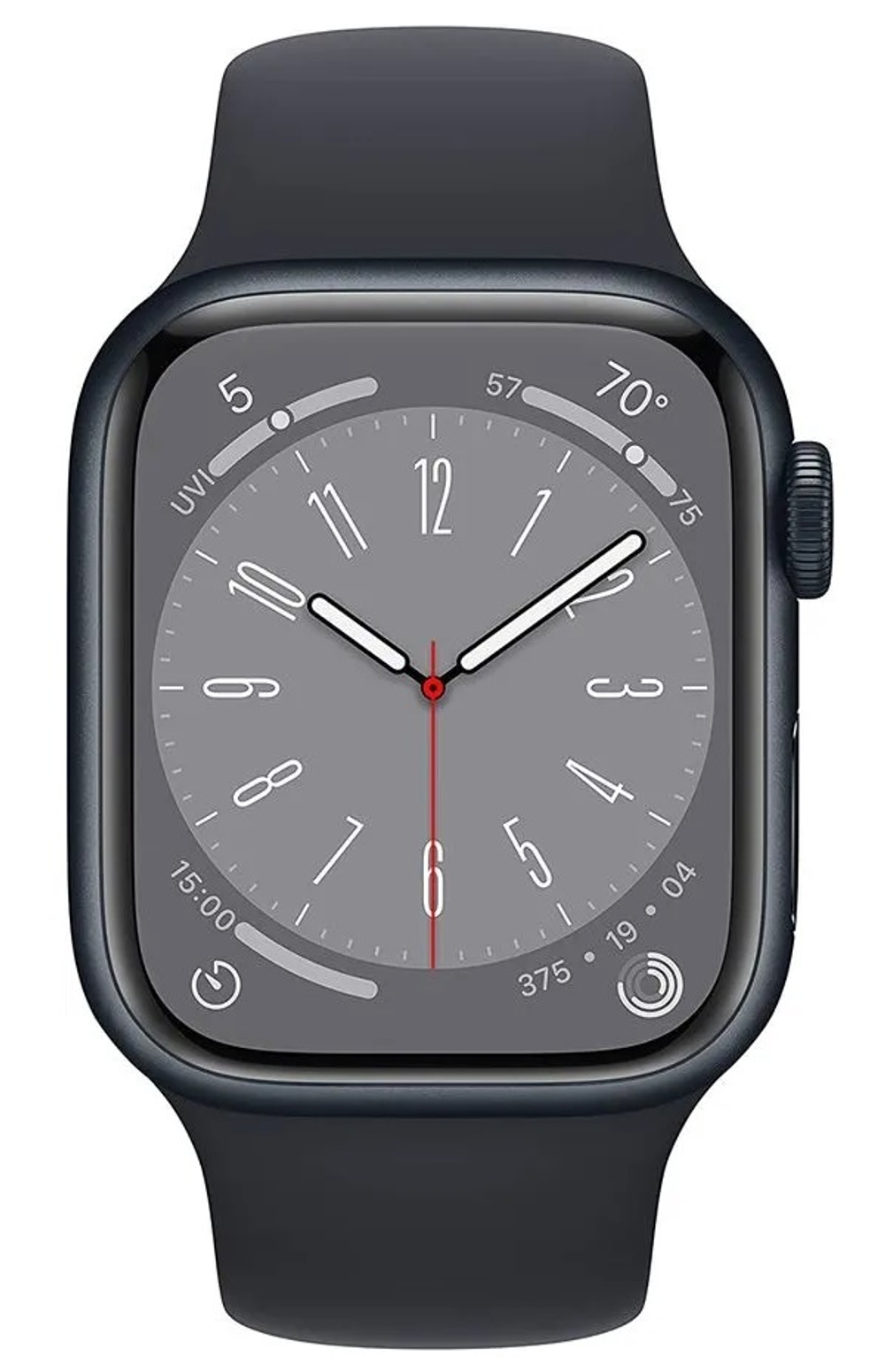 Смарт часы Apple Watch Series 8 41 мм Aluminium Case midnight Sport Band