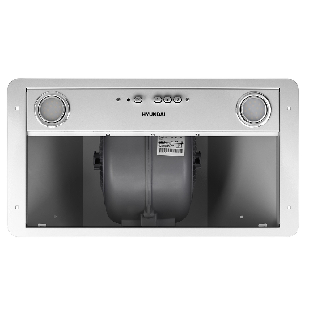 Вытяжка встраиваемая HYUNDAI HBB 6035 W белый