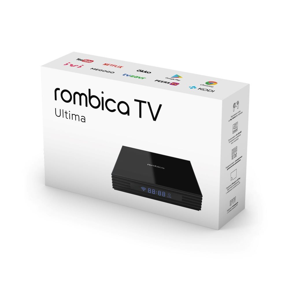 Smart-TV приставка Rombica TV Ultima