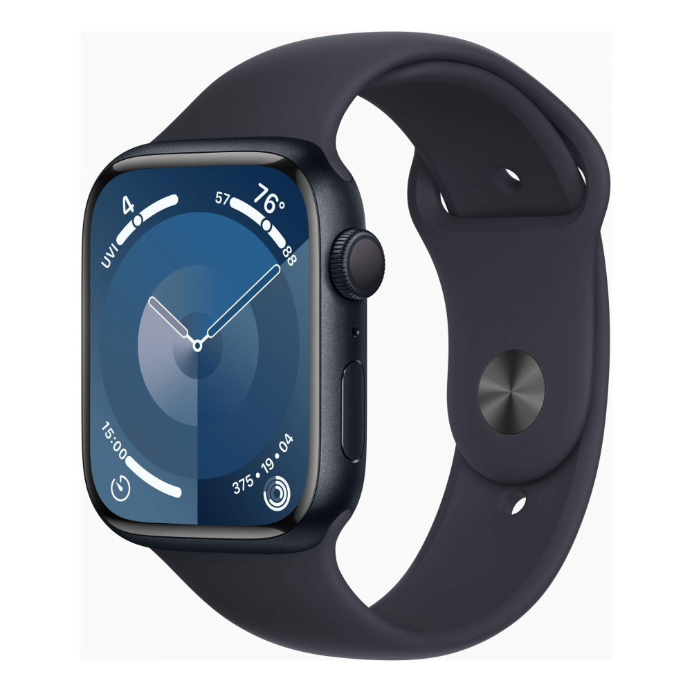 Смарт-часы Apple Watch Series 9 45 мм, Sport band, размер S/M, 1988077