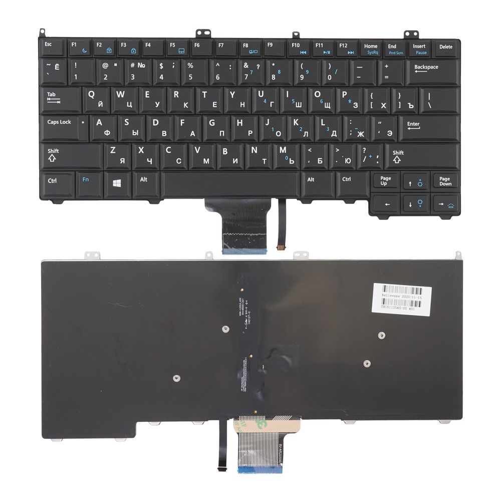 Клавиатура Azerty для ноутбука Dell Dell Latitude E7420, E7440